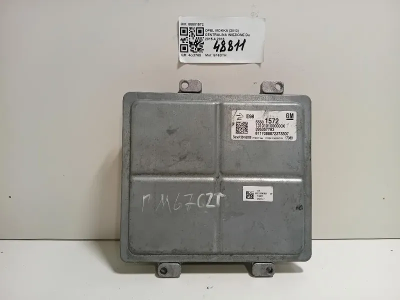 Centralina Iniezione 55501572 Opel Mokka 2013