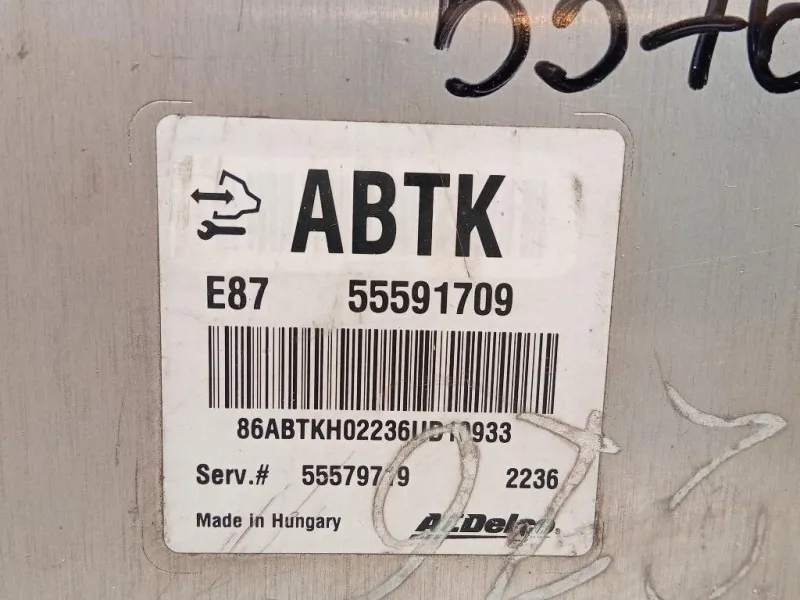 Centralina Iniezione 55591709 Opel Mokka 2013