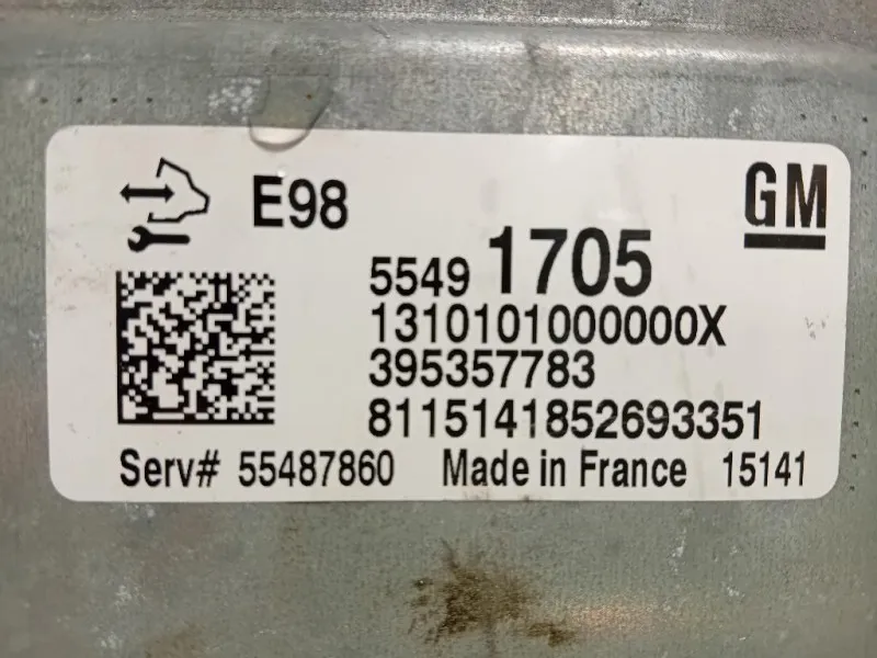 Centralina Iniezione 55491705 Opel Mokka 2013