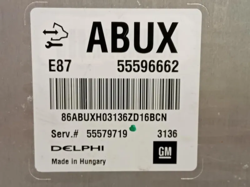 Centralina Iniezione 55596662 Opel Mokka 2013