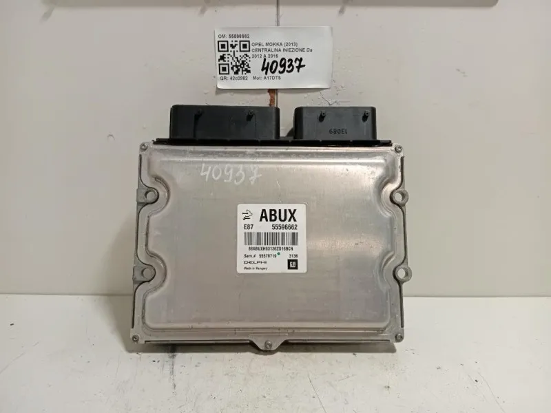 Centralina Iniezione 55596662 Opel Mokka 2013