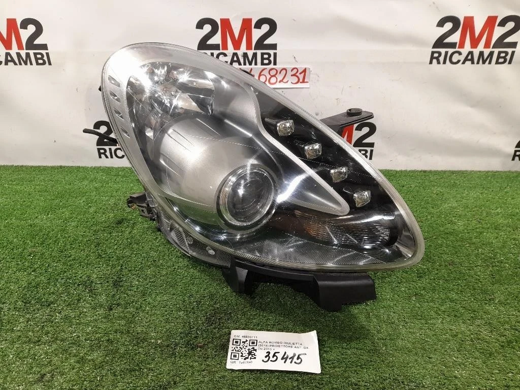 Proiettore ANT DX 50553073 Alfa Romeo Giulietta 2013