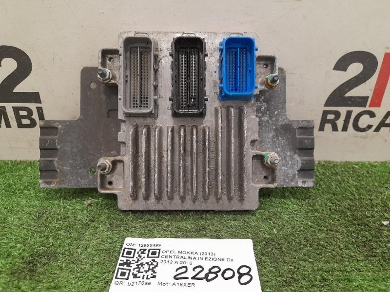 Centralina Iniezione 12655499 Opel Mokka 2013