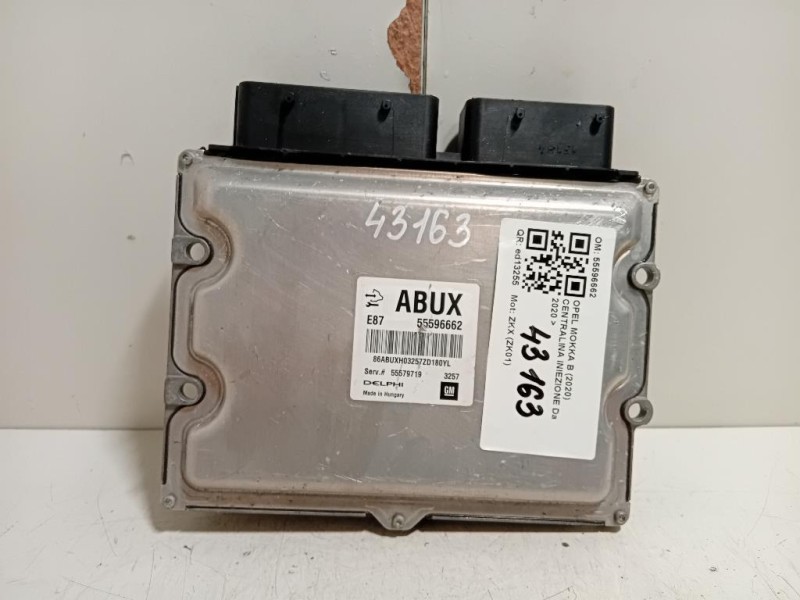 Centralina Iniezione 55596662 Opel Mokka B 2020