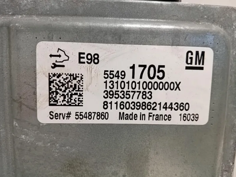 Centralina Iniezione 55491705 Opel Mokka X 2016