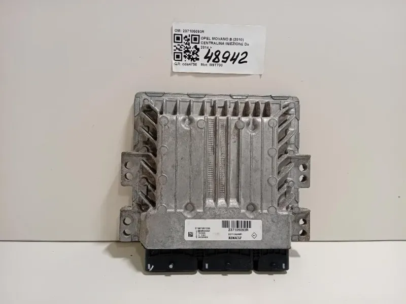 Centralina Iniezione 237105093R Opel Movano B 2010