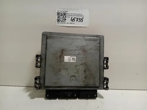 Centralina Iniezione 237108788R Opel Movano B 2010