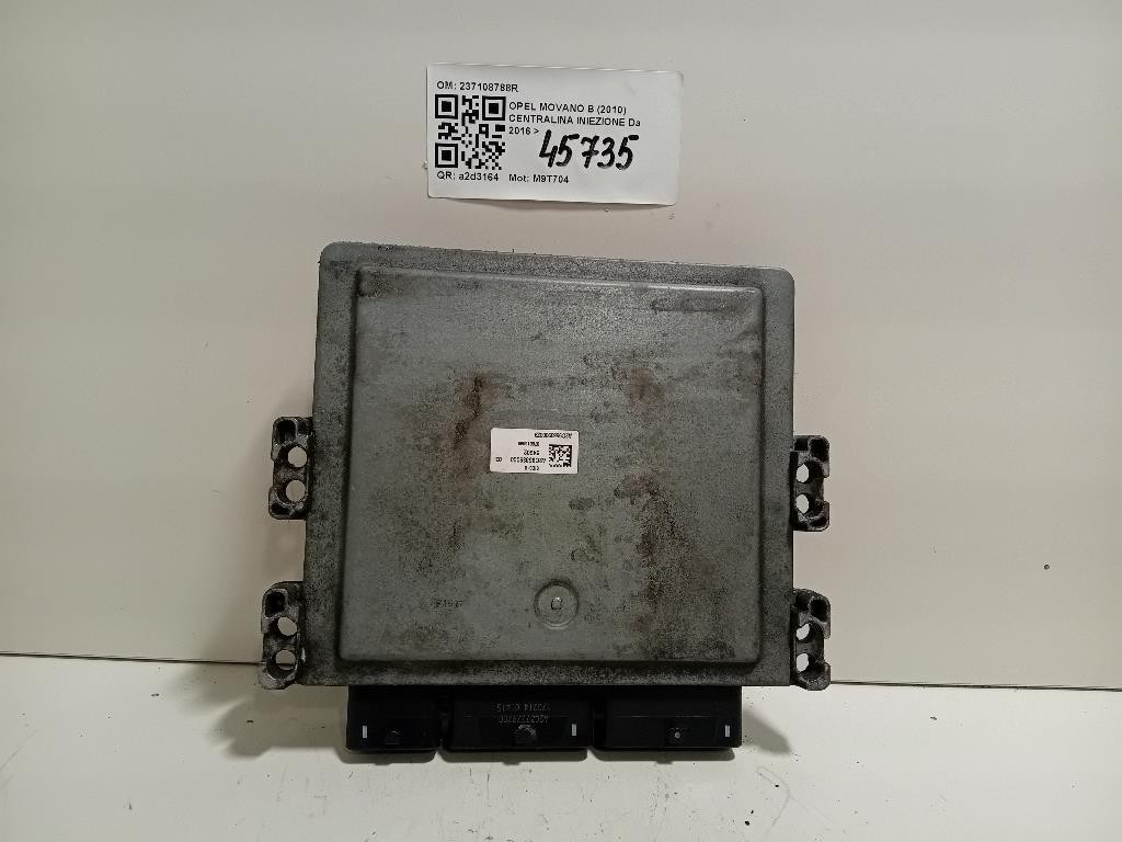 Centralina Iniezione 237108788R Opel Movano B 2010