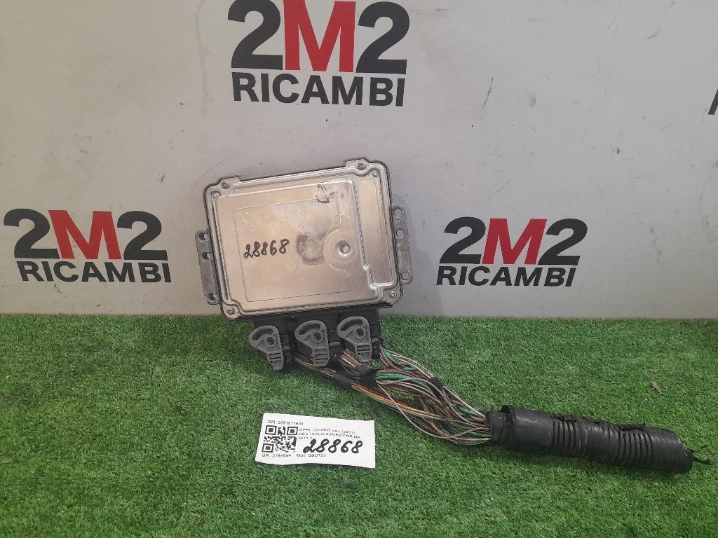 Centralina Iniezione 0281011538 Opel Vivaro A 2001