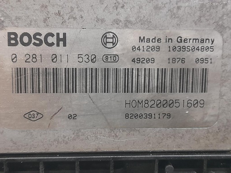 Centralina Iniezione 0281011538 Opel Vivaro A 2001