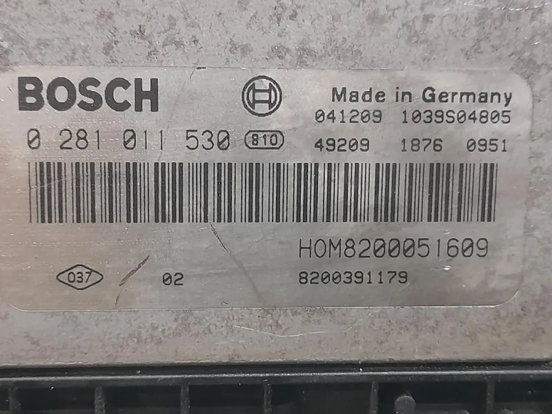 Centralina Iniezione 0281011538 Opel Vivaro A 2001