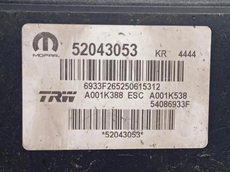 Pompa ABS ANT 52043053 Fiat 500X 2015