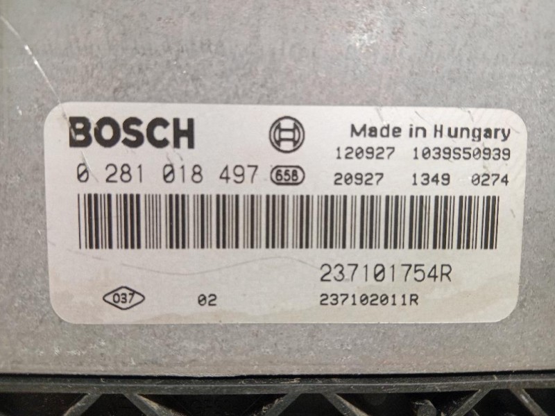 Centralina Iniezione 23701754R Opel Vivaro A 2007