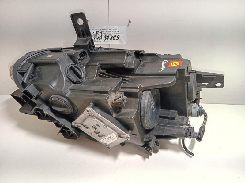 Proiettore ANT DX 46602748 46600711 Alfa Romeo Giulietta 2013
