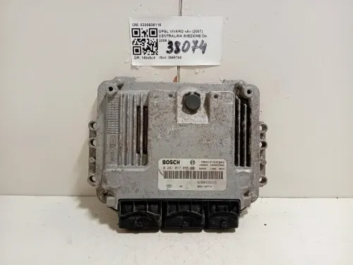 Centralina Iniezione 8200935115 0281017065 Opel Vivaro A 2007