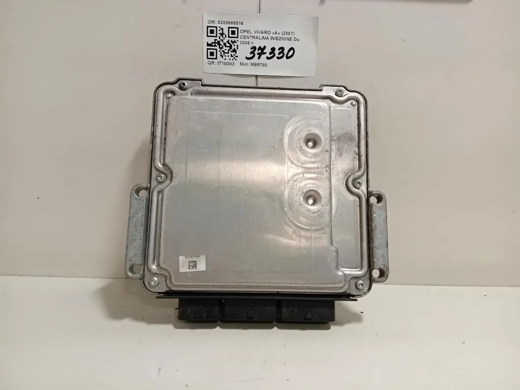 Centralina Iniezione 8200666516 Opel Vivaro A 2007