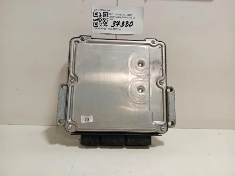 Centralina Iniezione 8200666516 Opel Vivaro A 2007