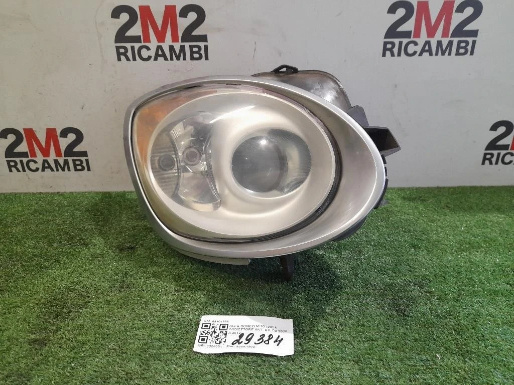 Proiettore ANT DX 89101886 Alfa Romeo MITO 2011