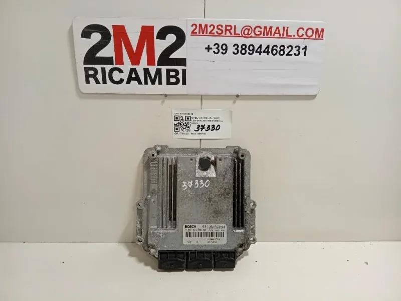 Centralina Iniezione 8200666516 Opel Vivaro A 2007