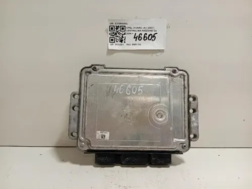 Centralina Iniezione 8200546983 Opel Vivaro A 2007