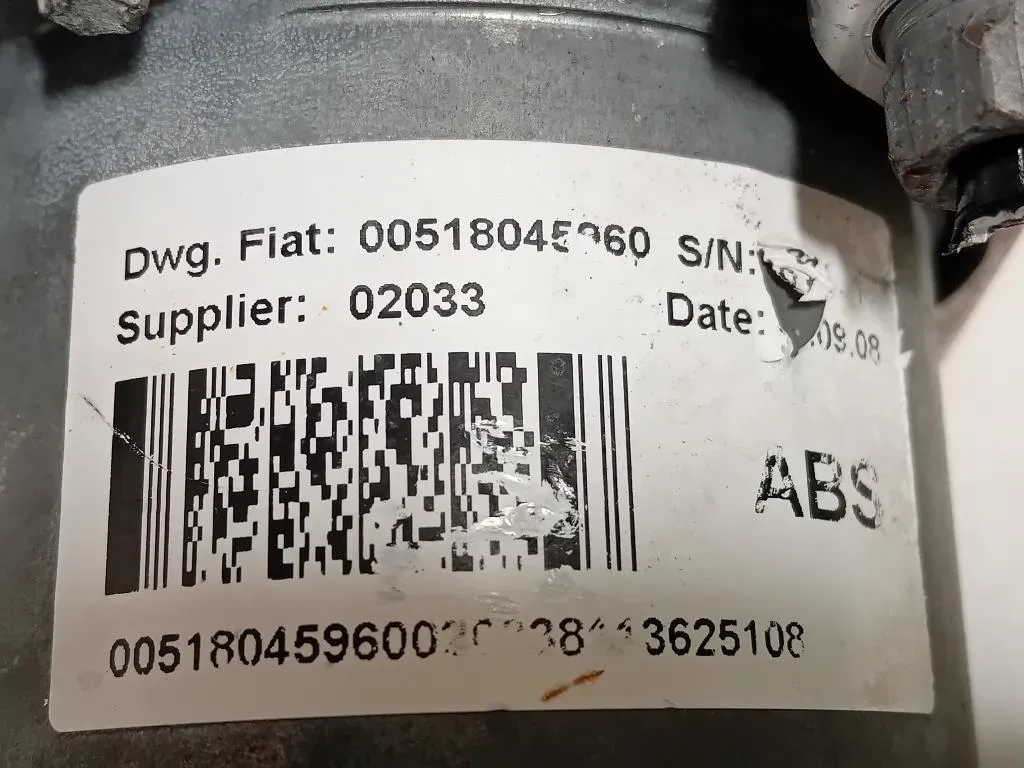 Pompa ABS ANT 00518045960 Fiat Ducato 250 2007