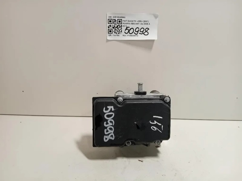 Pompa ABS ANT 00518045960 Fiat Ducato 250 2007