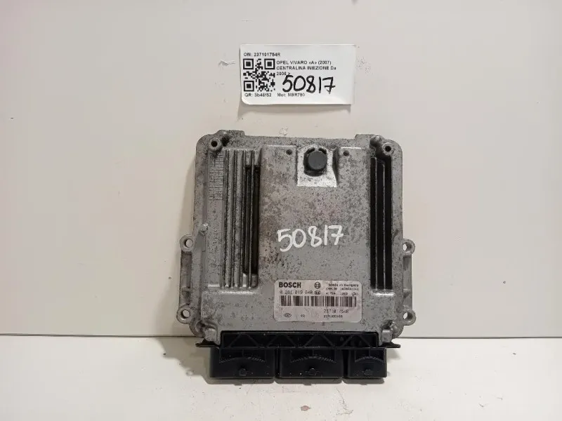 Centralina Iniezione 237101754R Opel Vivaro A 2007