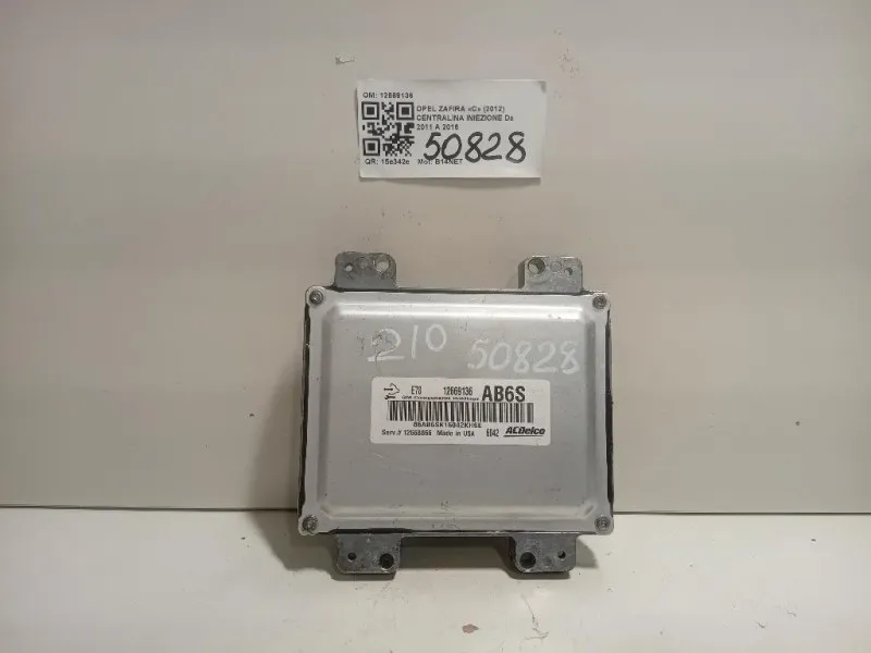 Centralina Iniezione 12669136 Opel Zafira C 2012