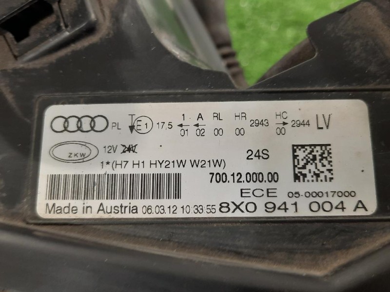 Proiettore ANT DX 8K0 941 004 A Audi A1 8XA Sportback 2012