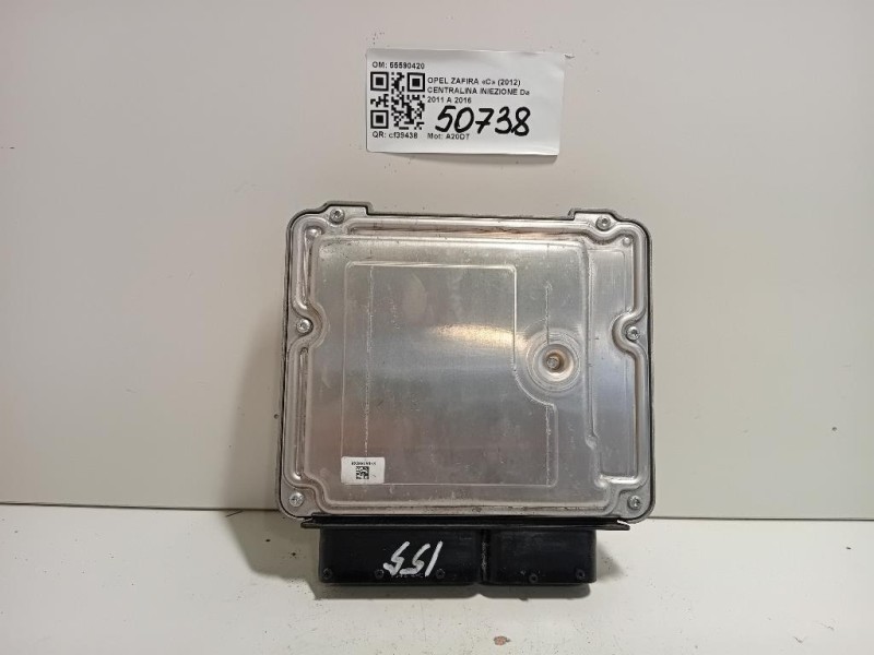 Centralina Iniezione 55590420 Opel Zafira C 2012