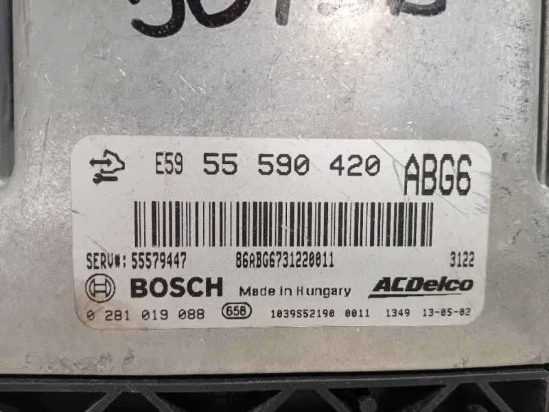 Centralina Iniezione 55590420 Opel Zafira C 2012