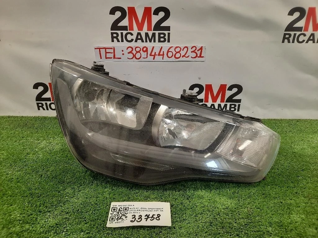 Proiettore ANT DX 8K0 941 004 A Audi A1 8XA Sportback 2012