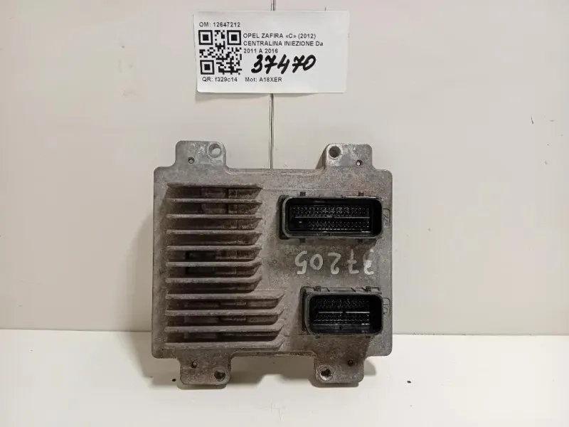 Centralina Iniezione 12647212 Opel Zafira C 2012
