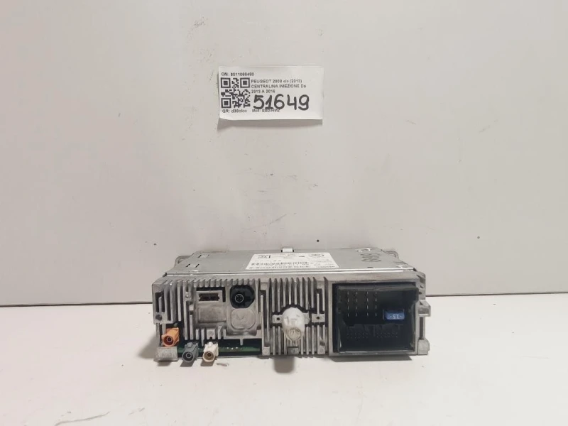 Centralina Iniezione 9811066480 Peugeot 2008 I 2013