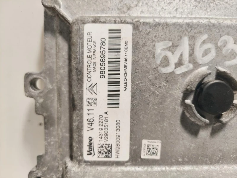 Centralina Iniezione 9805895780 Peugeot 2008 I 2013