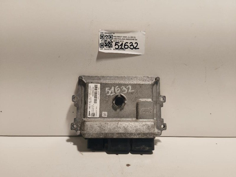 Centralina Iniezione 9805895780 Peugeot 2008 I 2013