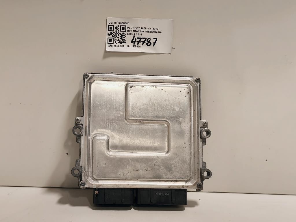 Centralina Iniezione 9812338980 Peugeot 2008 I 2013