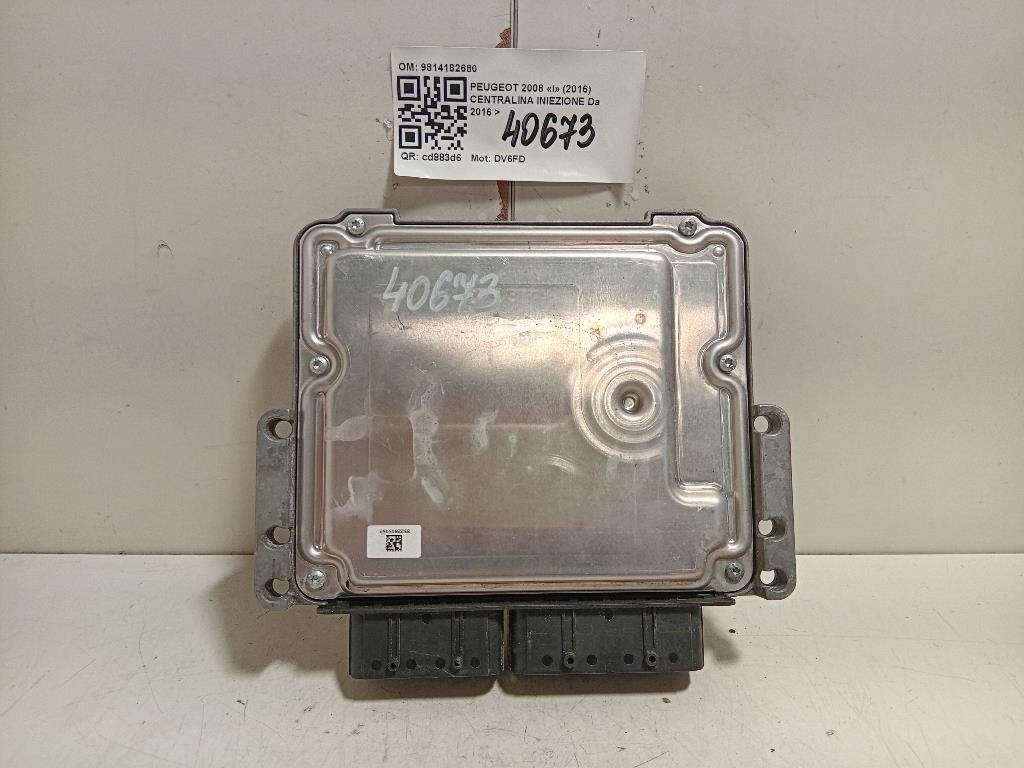Centralina Iniezione 9814182680 Peugeot 2008 I 2016
