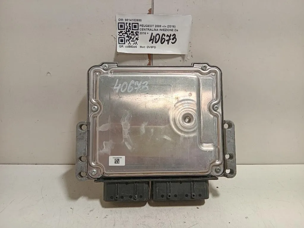 Centralina Iniezione 9814182680 Peugeot 2008 I 2016