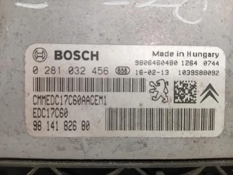 Centralina Iniezione 9814182680 Peugeot 2008 I 2016