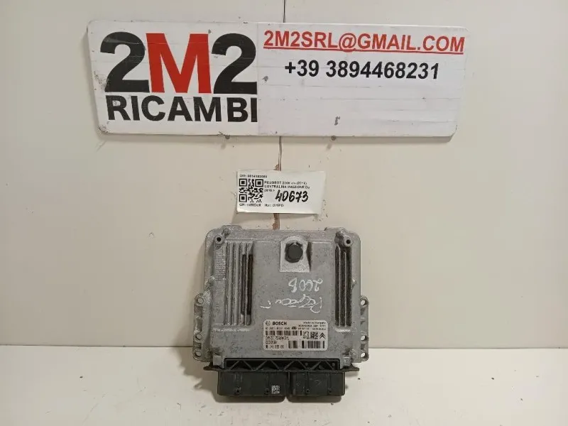 Centralina Iniezione 9814182680 Peugeot 2008 I 2016