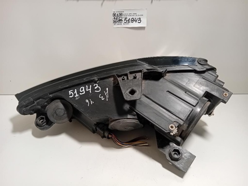 Proiettore ANT DX 8V0941004A Audi A3 8P1 2004