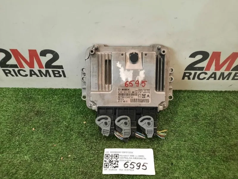 Centralina Iniezione 9666986680 0281013334 Peugeot 3008 I 2009