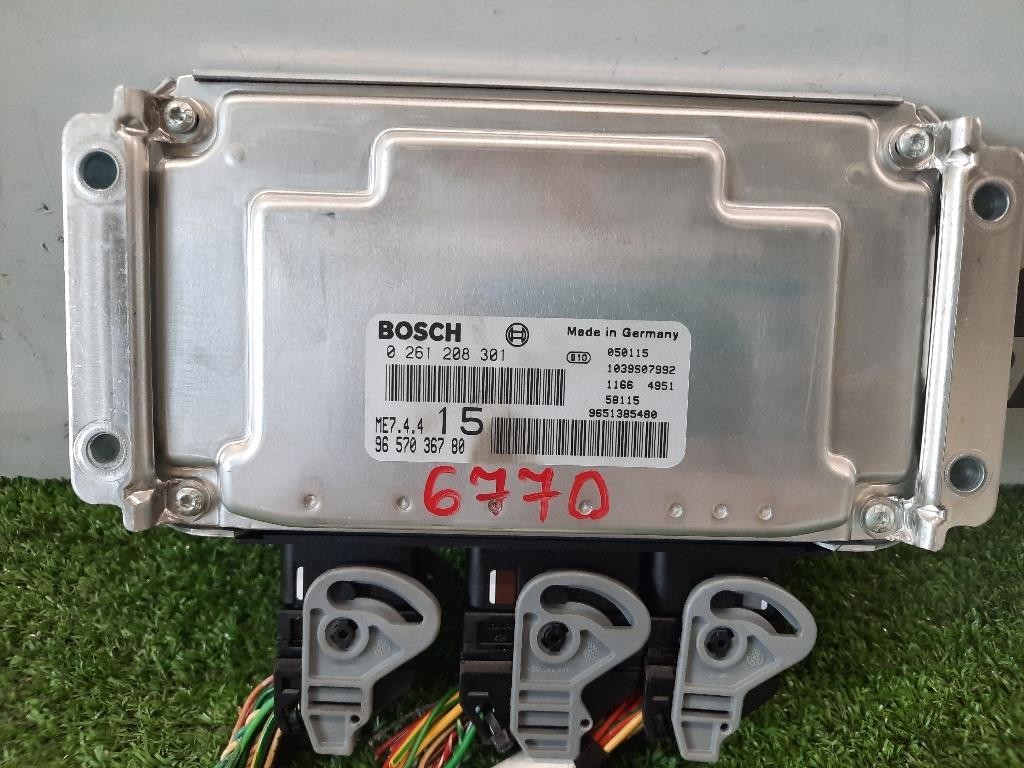 Centralina Iniezione 9657036780 Peugeot 307 CC 2001