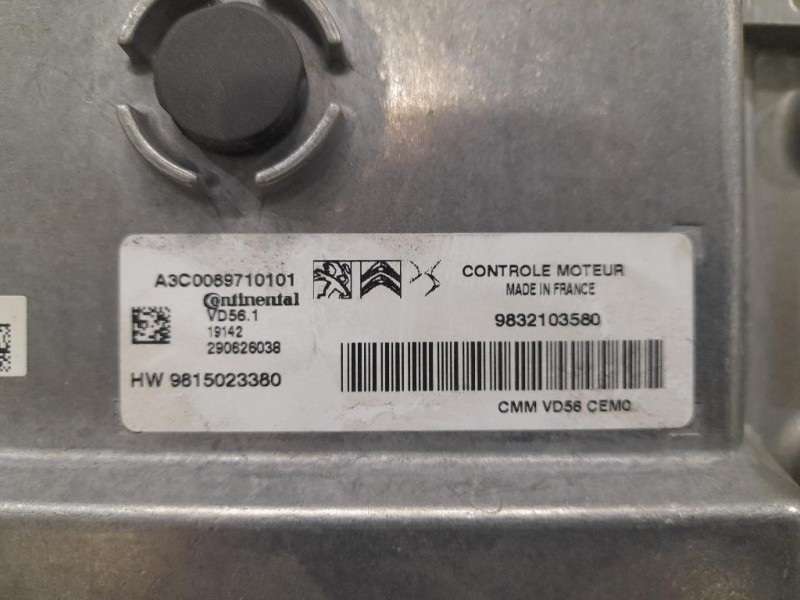 Centralina Iniezione 9832103580 9815023380 Peugeot 308 II 2017