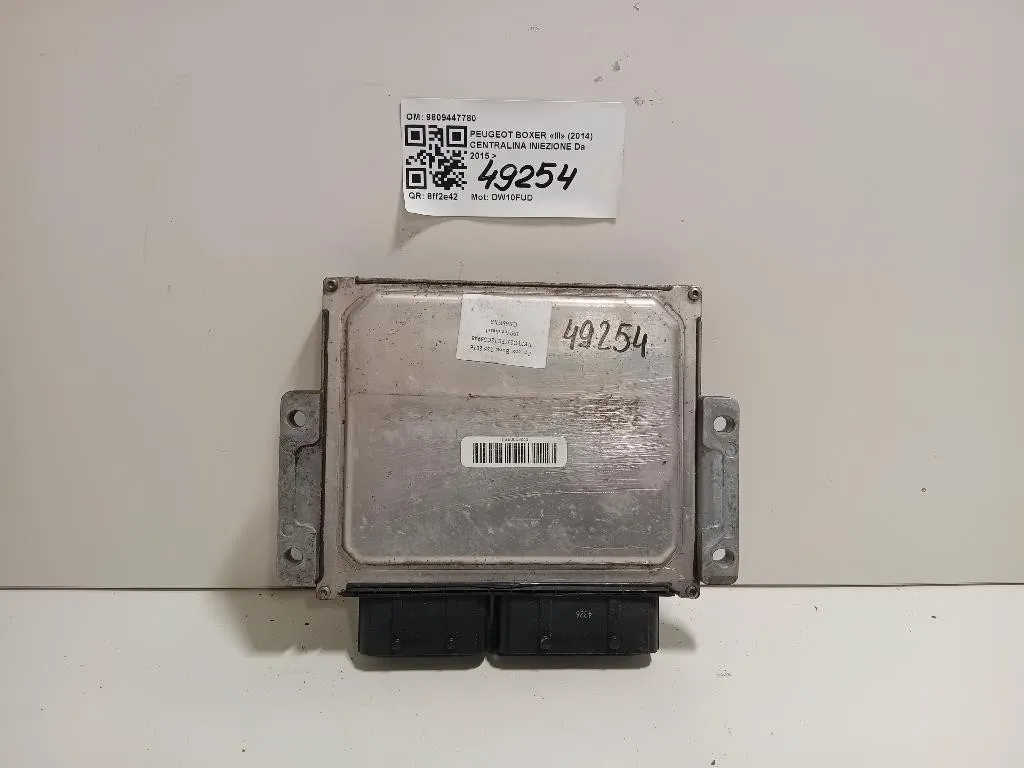 Centralina Iniezione 9809447780 Peugeot Boxer III 2014