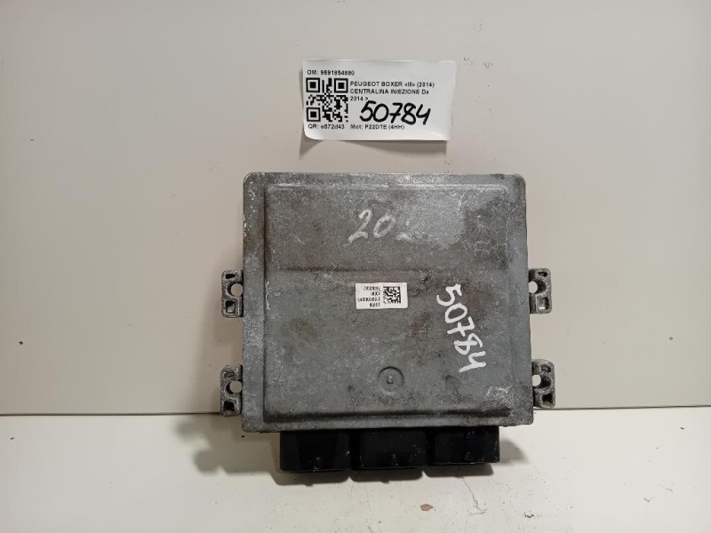 Centralina Iniezione 9691854880 Peugeot Boxer III 2014