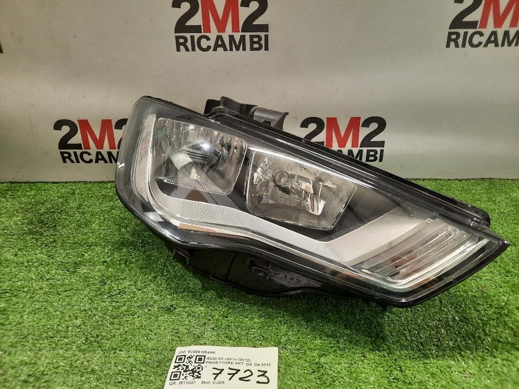 Proiettore ANT DX 8V0941004AK Audi A3 8V1 2012