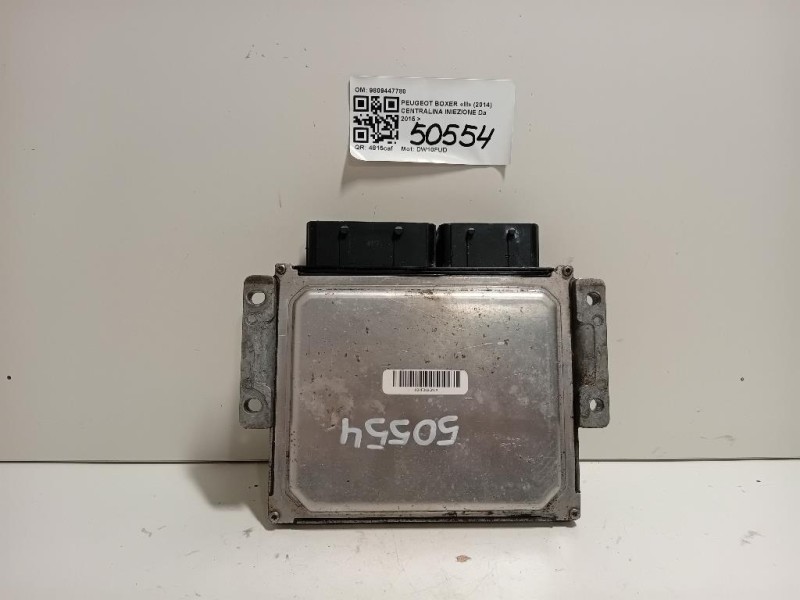 Centralina Iniezione 9809447780 Peugeot Boxer III 2014