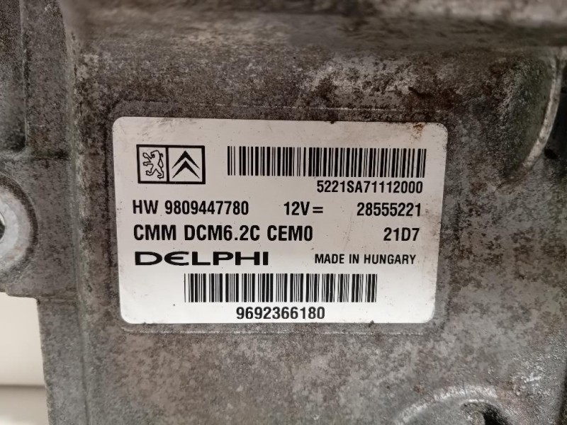 Centralina Iniezione 9809447780 Peugeot Boxer III 2014